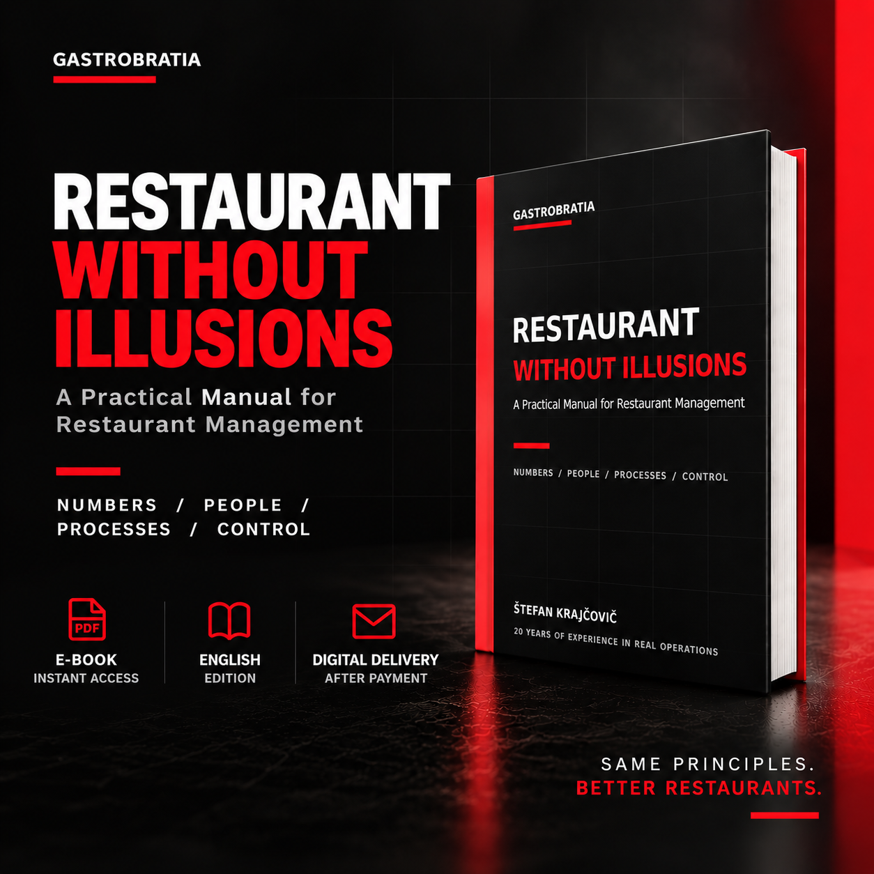 Restaurant Without Illusions – practical restaurant management eBook cover